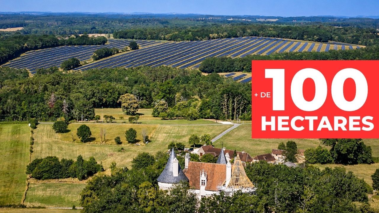 Le château de l'Herm menacé par un grand projet agrivoltaïque