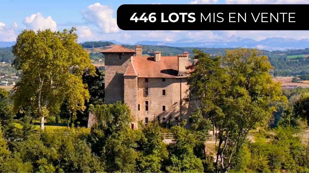 Château de Charmes: 446 lots mis en vente