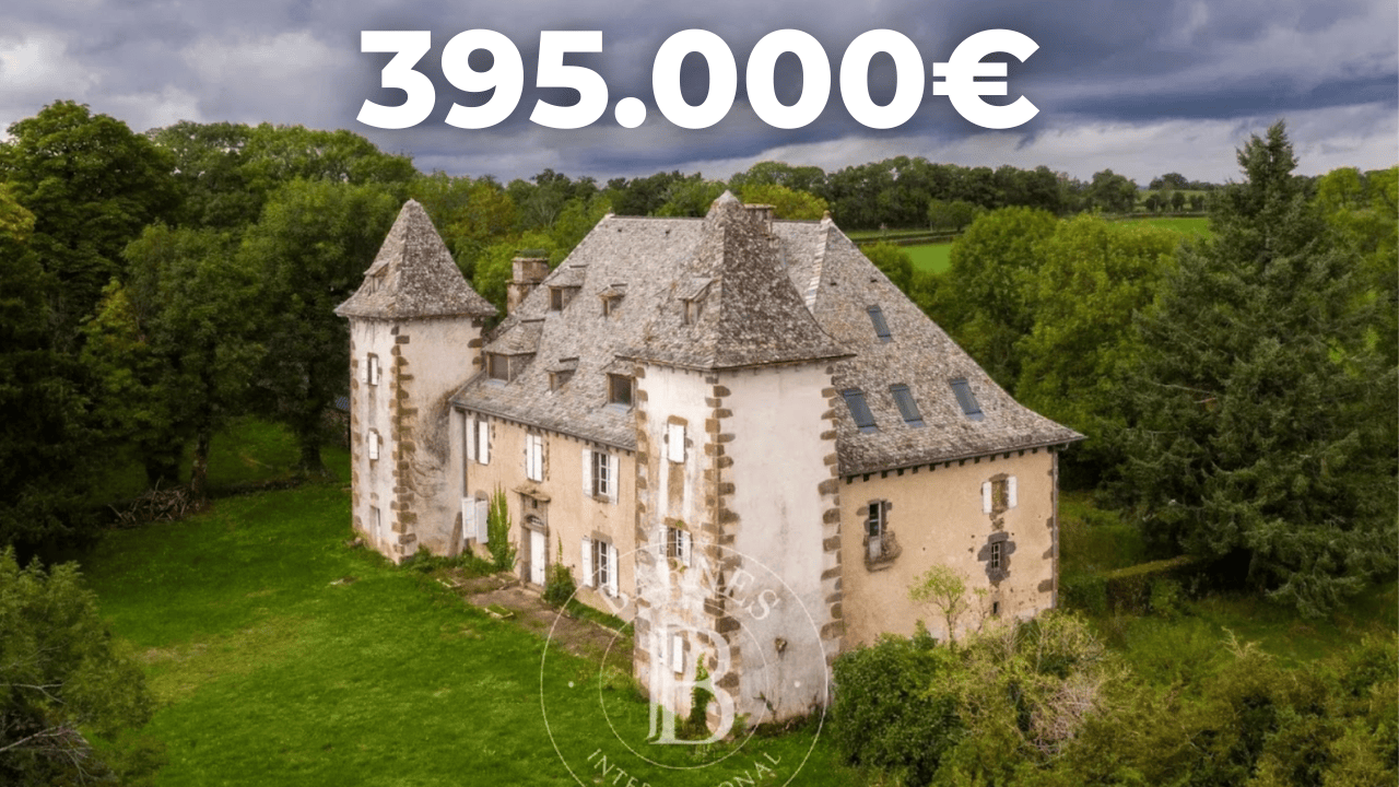 5 Châteaux à Vendre à Moins de 500.000€