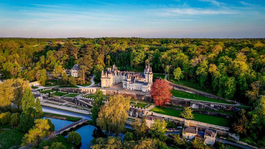 Le Château d'Ussé en Indre-et-Loire (Centre-Val-de-Loire)