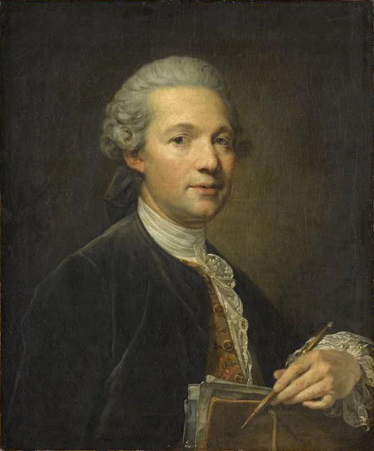 Portrait d'Ange-Jacques Gabriel par Jean-Baptiste Greuze
