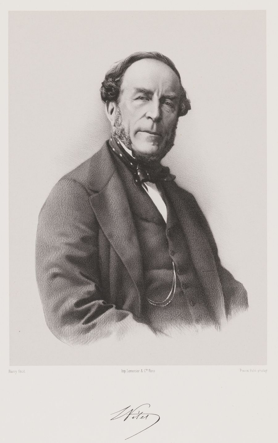 Portrait de Ludovic Vitet