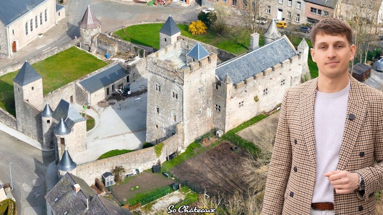 Il achète le château de son village en Belgique : où en est son projet de restauration 2 ans et demi après ?